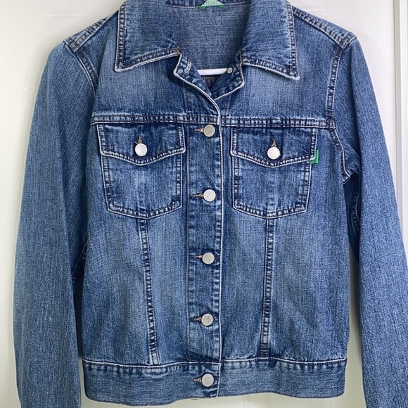 United Colors of Benetton - Jean Bomber Jacket XS - Picture 3 of 10